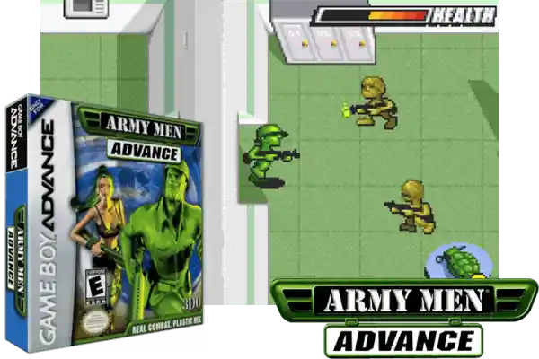 army men advance